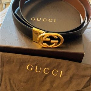 Men’s Gucci Reversible Belt
